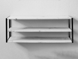 Schuhregal Regal Holz Metal Haengeregal 