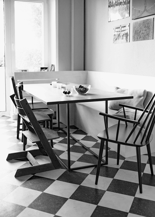 Bett Kueche Tiny flat 