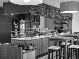 Theke Mellows Gastronomie 